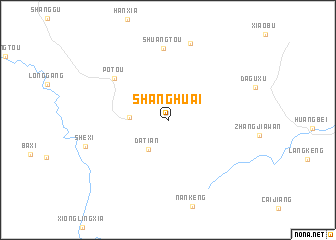 map of Shanghuai