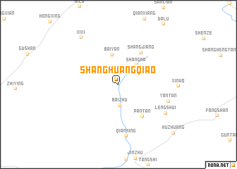 map of Shanghuangqiao