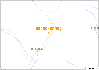 map of Shanghuangqi