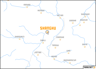 map of Shanghu