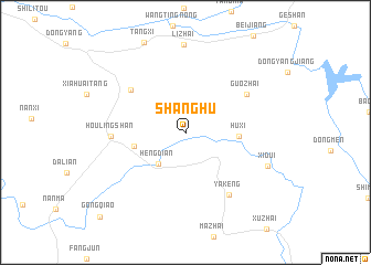 map of Shanghu