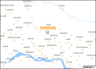 map of Shanghu