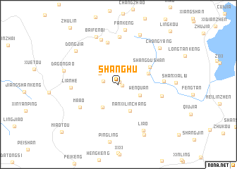 map of Shanghu