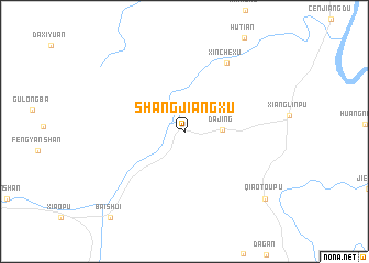 map of Shangjiangxu