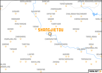 map of Shangjietou