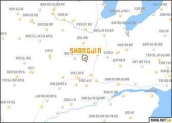 map of Shangjin