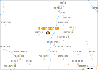 map of Shangkabe