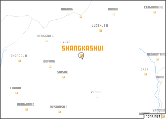 map of Shangkashui