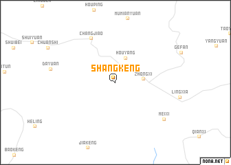 map of Shangkeng