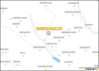 map of Shangkoucun