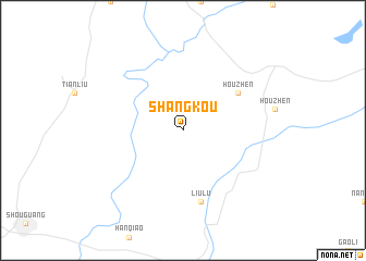 map of Shangkou