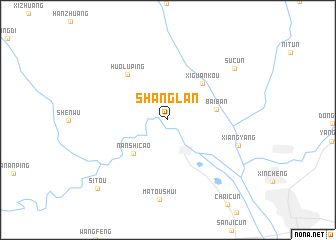 map of Shanglan