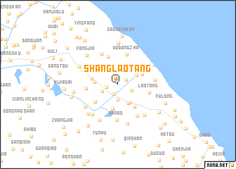 map of Shanglaotang