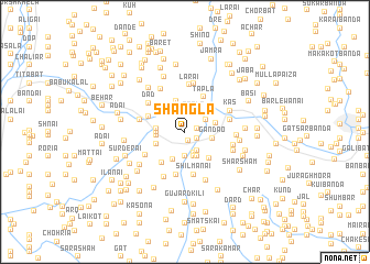 map of Shāngla