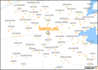 map of Shangling
