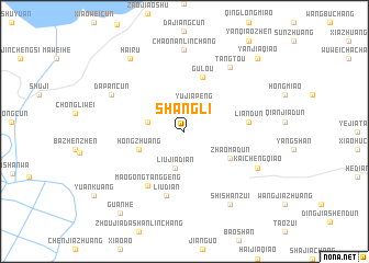 map of Shangli