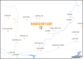 map of Shangmayuan