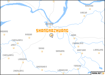 map of Shangmazhuang