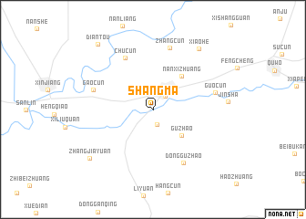 map of Shangma