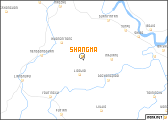map of Shangma