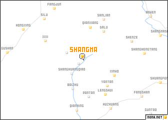 map of Shangma