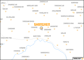 map of Shangmen