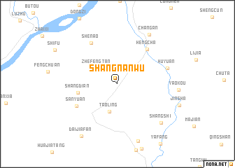 map of Shangnanwu