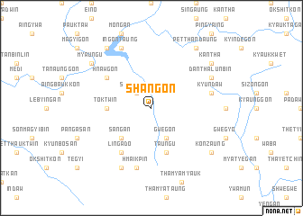 map of Shangon