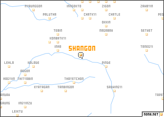 map of Shangon