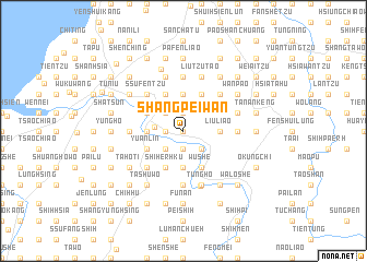 map of Shang-pei-wan