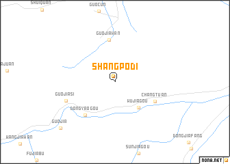 map of Shangpodi