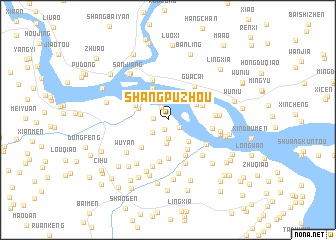 map of Shangpuzhou