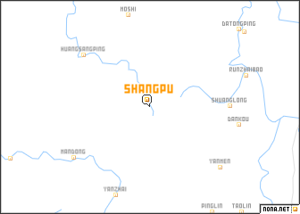 map of Shangpu