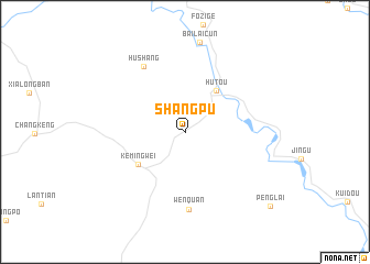 map of Shangpu