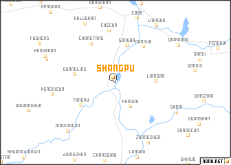 map of Shangpu