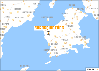 map of Shangqingtang