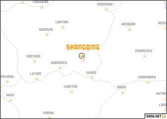 map of Shangqing