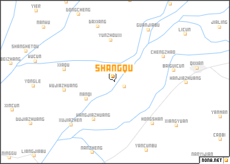 map of Shangqu