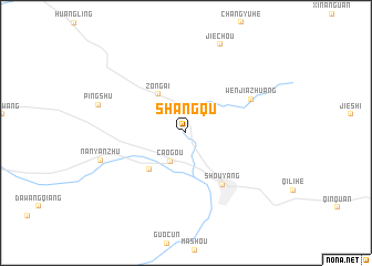 map of Shangqu