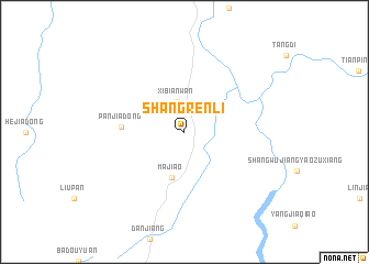 map of Shangrenli