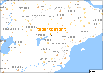 map of Shangsantang