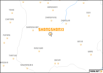 map of Shangshanxi