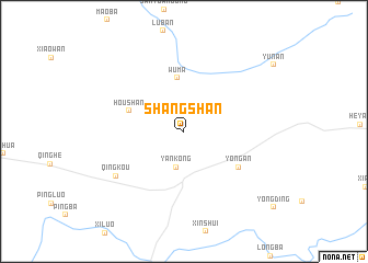 map of Shangshan