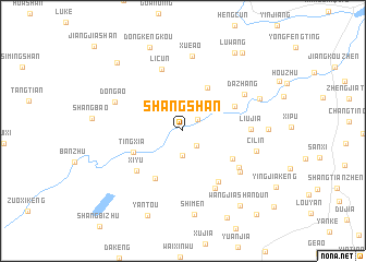 map of Shangshan