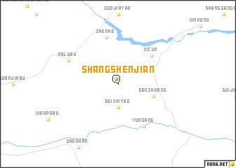 map of Shangshenjian