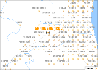 map of Shang-shen-kou