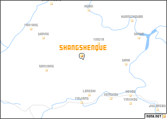 map of Shangshenque