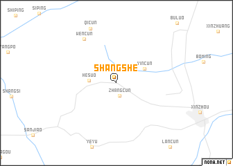map of Shangshe