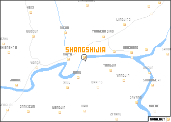 map of Shangshijia