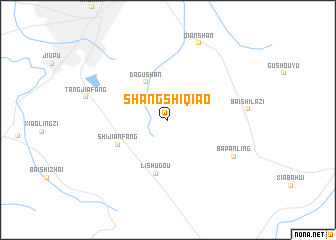 map of Shangshiqiao